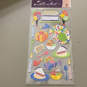 Sticko new pkg party stickers